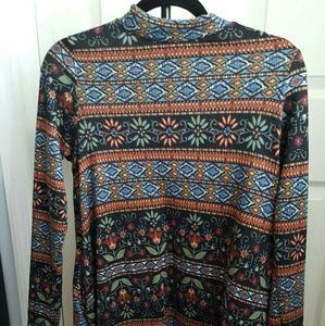 Agnes & Dora MockNeck Sweater Swing